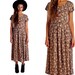 Vintage 1990s Grunge Midi dress