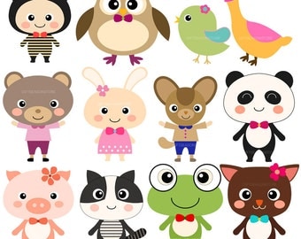 Halloween owls Digital clip art for Personal and Commercial