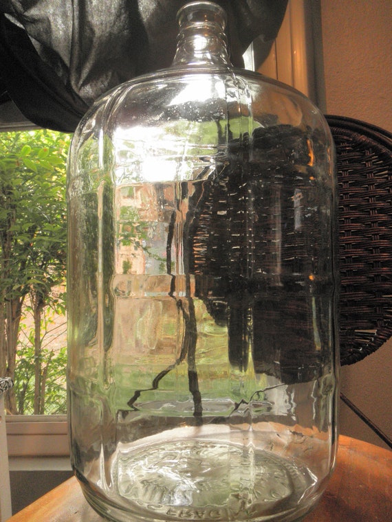 vintage carboy 1963 5 gallon water bottle water cooler jug