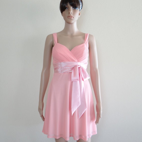 Elegant Pink Dress.Evening Dress. Party Dress.Cocktail