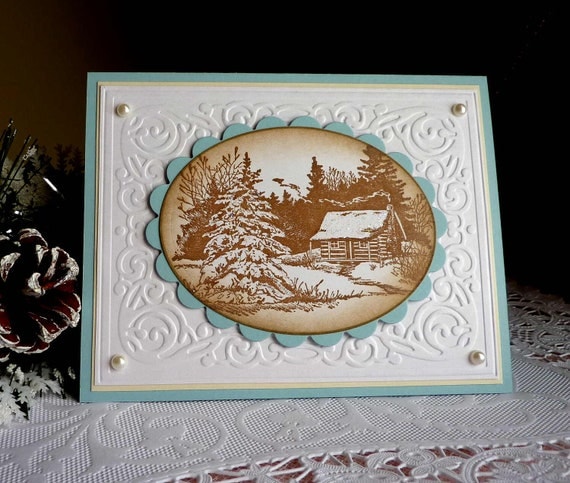 Items similar to Stampin up - Handmade card 