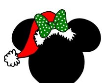 popular items for minnie santa hat on etsy popular items for minnie santa hat on etsy