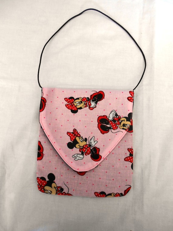 Minnie Mouse girls handmade purse
