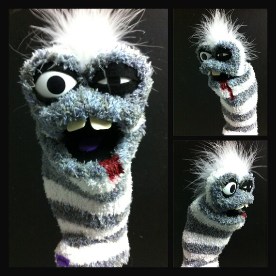 Zombie Sock Puppet