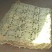 Vintage Doily's, Crochet, Green, Rectangle, SET OF TWO