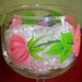 RESERVED FOR DEBORAH 3 Vintage Franciscan Desert Rose Wine Glasses - Excellent Condition