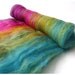 Spinning Batt - Purple - Green - Jade - Gradient - merino wool - Felting - UK - 3.5oz - 100g - IRIDESCENT PUDDLE
