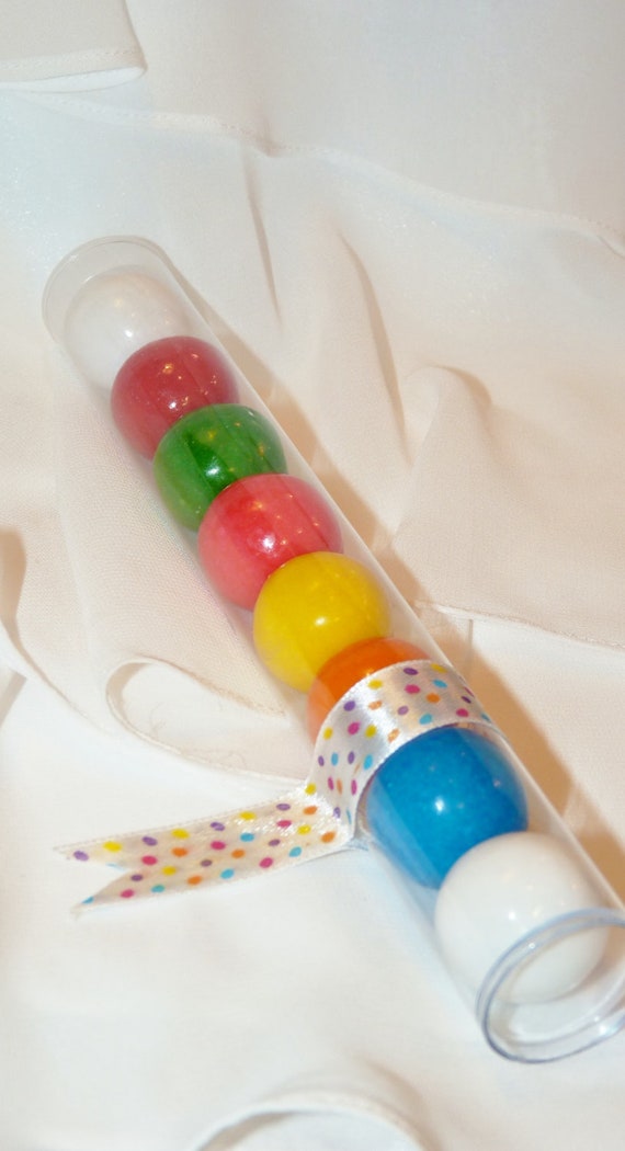 Square CLEAR PlASTIC TUBES CaNdY CLEAR PlaStiC FaVor Tubes