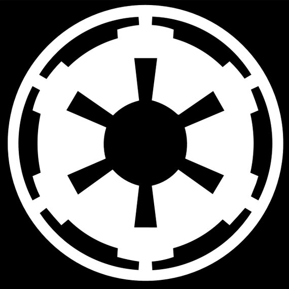 Items similar to Star Wars Imperial Vinyl Decal sticker Any Color on Etsy