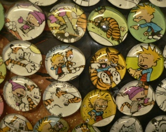 The Original CALVIN and HOBBES Color MAGNETS