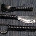 Primitive Rebar Cutlery Set. Hand Forged by Blacksmith.
