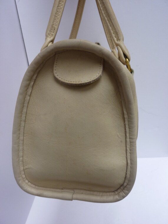 Coach Leather Satchel Purse Hand Bag Made in New York City