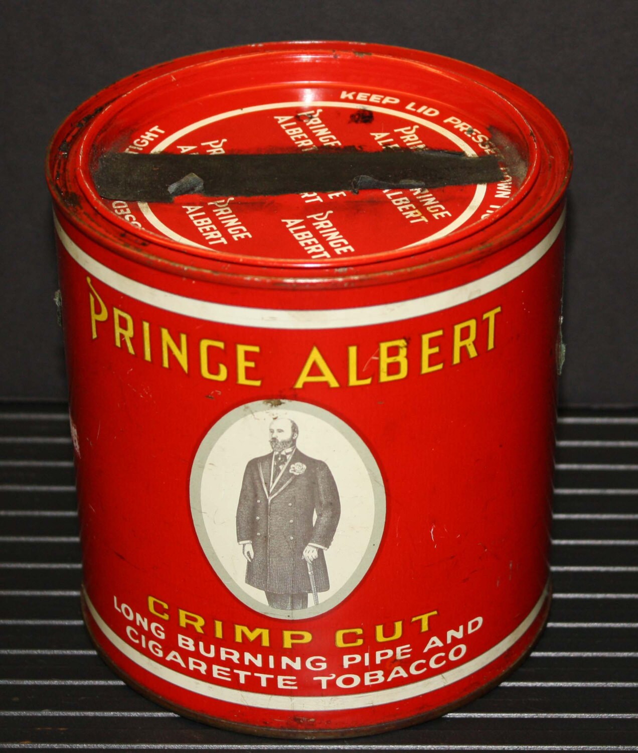 Prince Albert Crimp Cut Tobacco 14 oz Tin