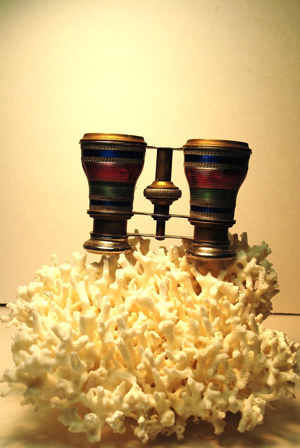 opera glasses VICTORIAN opera glasses beautifully striped