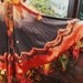 Ooak upcycled randomly handmade Gypsy dance or bellydance skirt its a full circle - free size