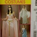 Cleopatra, Greek & Roman Goddess - McCall's Costume Pattern 4954 Uncut Size 14-16-18-20 Bust 36-38-40-42"