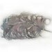 Feather painting-Grey violet feather in watercolor-Ostrich feather painting