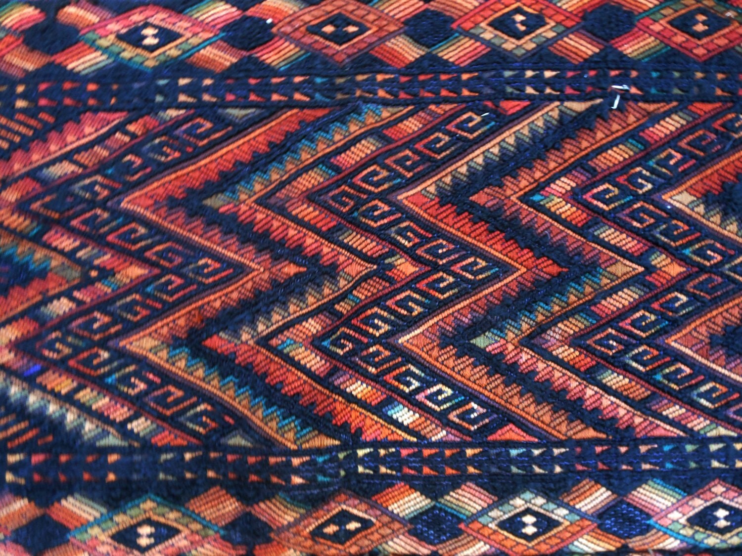 Mayan Huipil antique 1970's Santiago handwoven