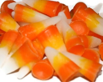 Candy Corn Tart Candles, Halloween Candle Melts, Fall Candle Tarts, Candy Corn Scented Candles,Wax Fake Food, 1.5 Ounce Package