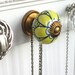 Jewelry Rack Necklace Display with Yellow and Gray