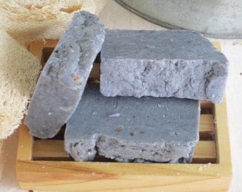 Citrus charcoal is a great detoxifying soap that has the lovely sent of bergamot and orange.