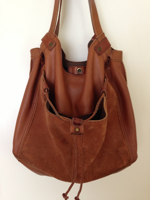 Womens Soft Brown Leather Bag | IUCN Water