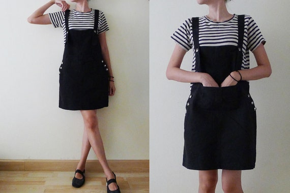 80s overall dress
