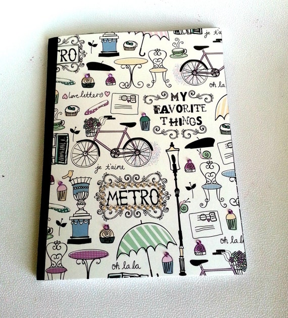 Altered Composition Book Cute notebook School note book