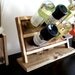 Rustic / Reclaimed / Barn Wood / Bar Top / Counter Top / Table Top Wine Bottle Rack