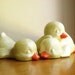 Vintage Ceramic Baby Ducks, Sleeping Ducks, Bird Figurines