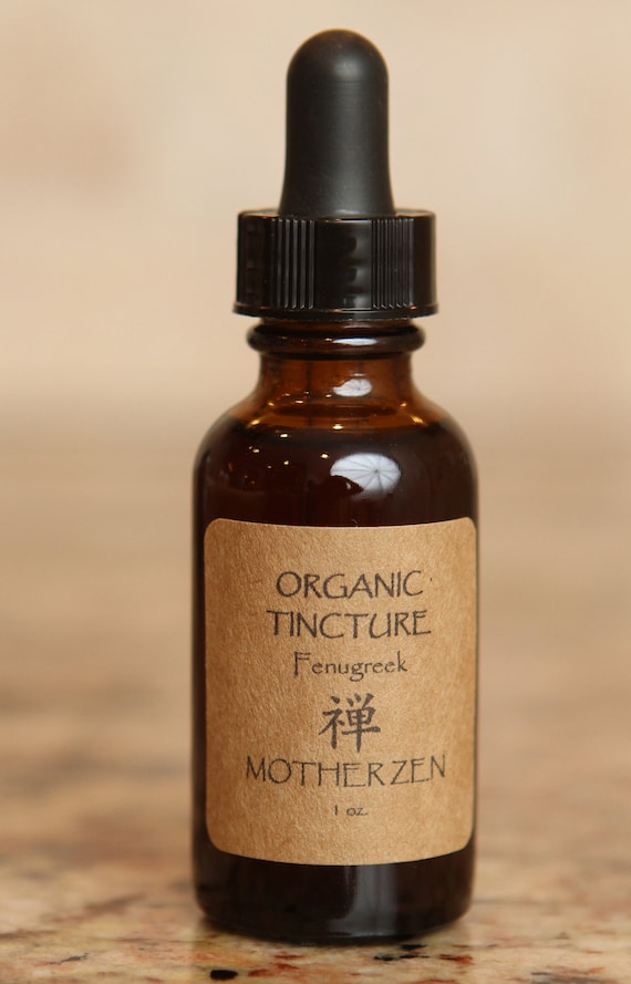 Organic Fenugreek Tincture for Breastfeeding Moms