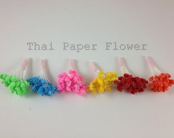 500 Head Stamens Scrapbook Card Making Flower Crafts Supply Candy Color