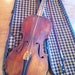 RESERVED FOR NICOLE - Lovely Vintage antique Violin fiddle, Bow and Violin Case, Coffin Case (full size)