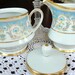 Vintage Noritake Cream and Sugar Dishes Polonaise