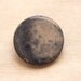 Blue Magical Full Moon Wooden Brooch Resin Astro Cosmo Jewelry