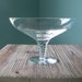 Unique Vintage Kastrup Glass Pedestal Bowl Candy Dish Wedding Decor-Home Decor