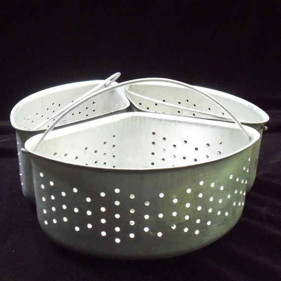 Vintage Strainer Colander Berry Strainer Set of 3