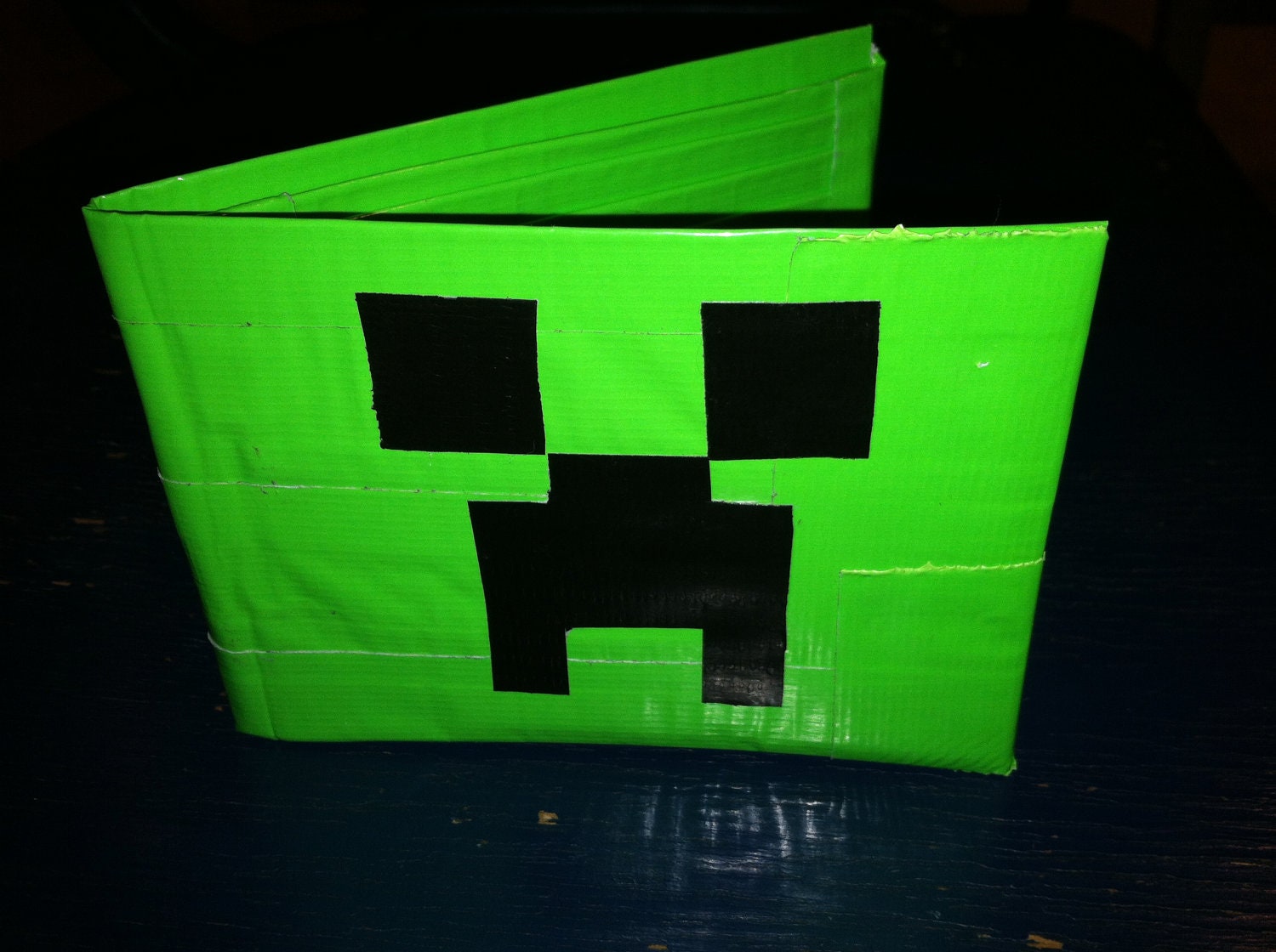 Minecraft Creeper Duct Tape Wallet