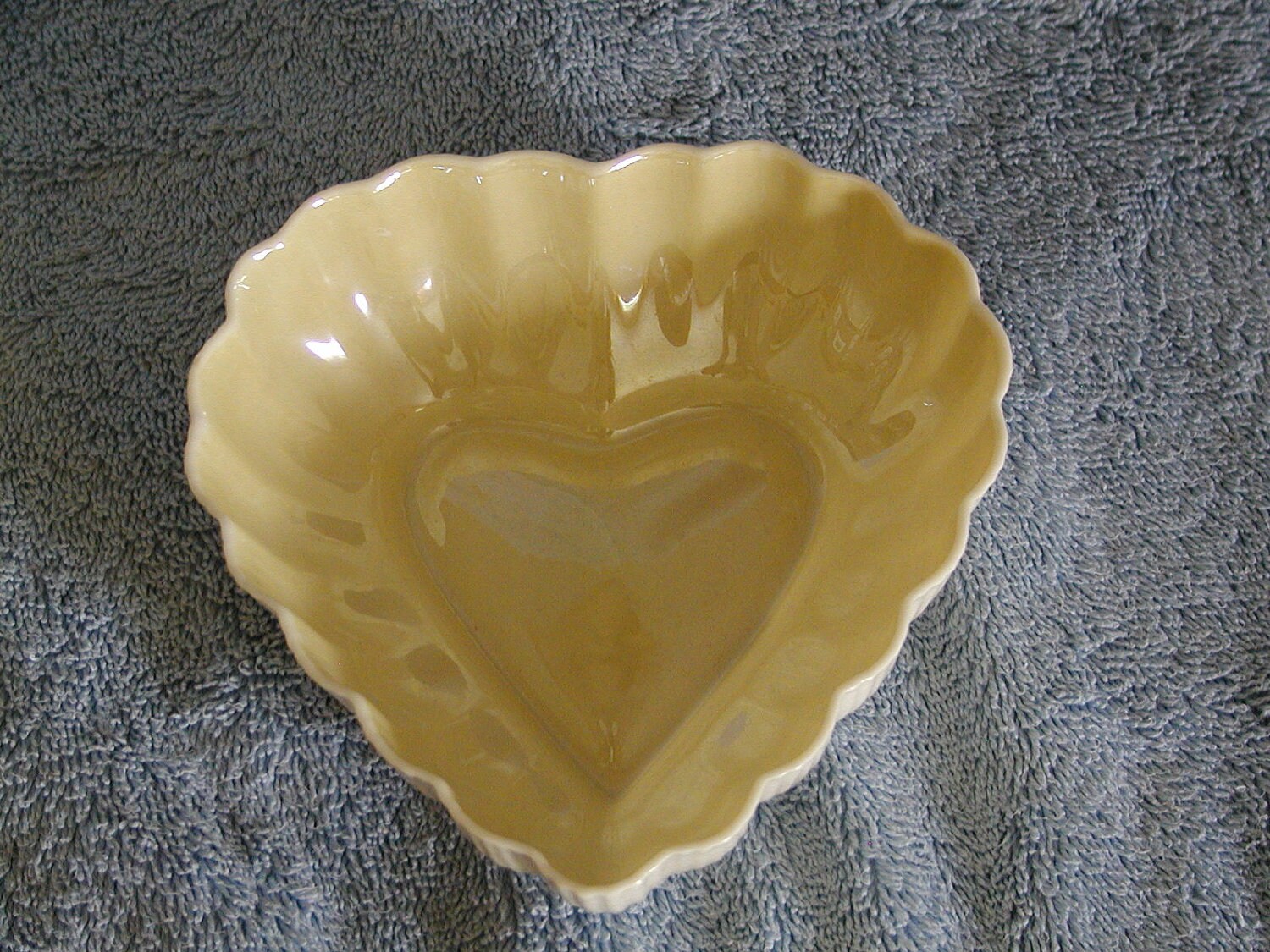 Belleek Candy Dish Heart Shaped