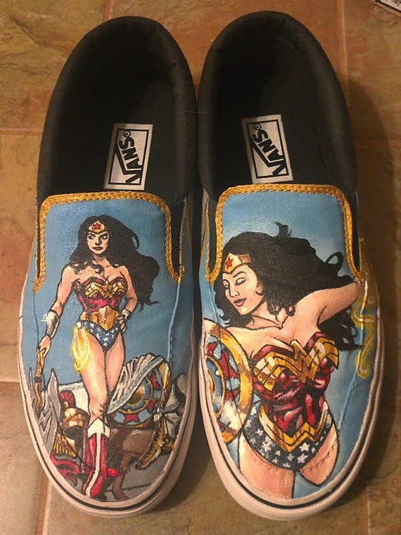 Items similar to Design Your Own Custom Painted Vans, Converse, or Toms