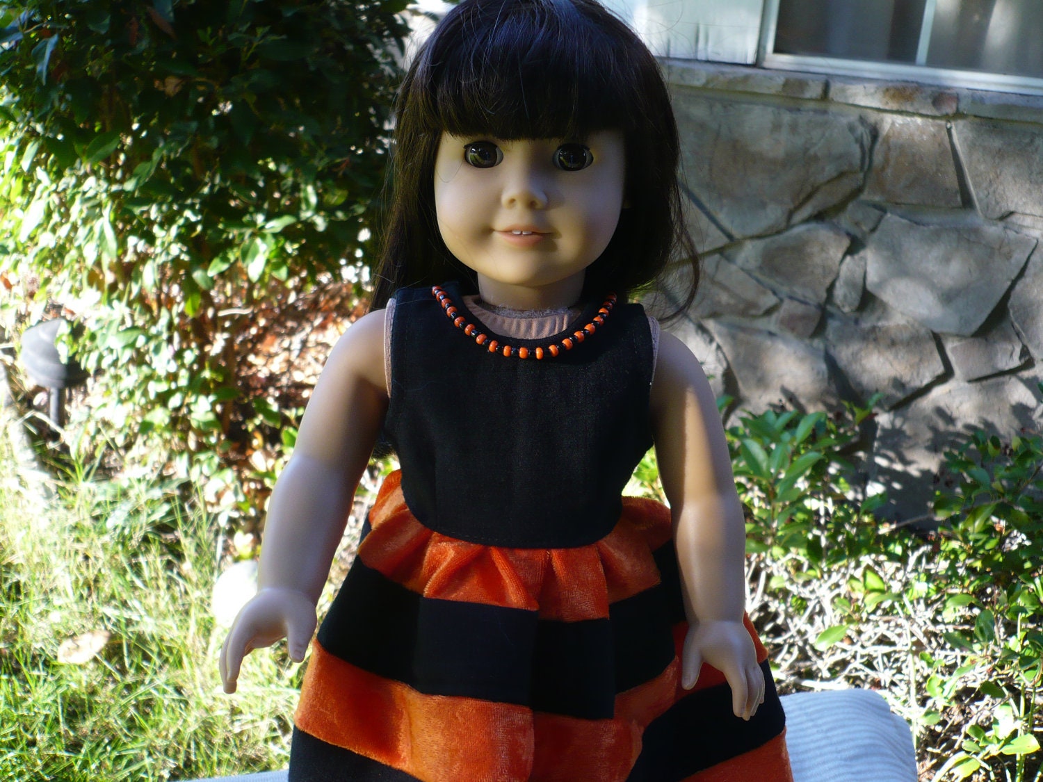 American girl Halloween costume handmade doll outfit bumble