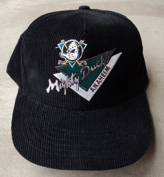 Vintage Anaheim Mighty Ducks Snapback Hat NHL Snap VTG