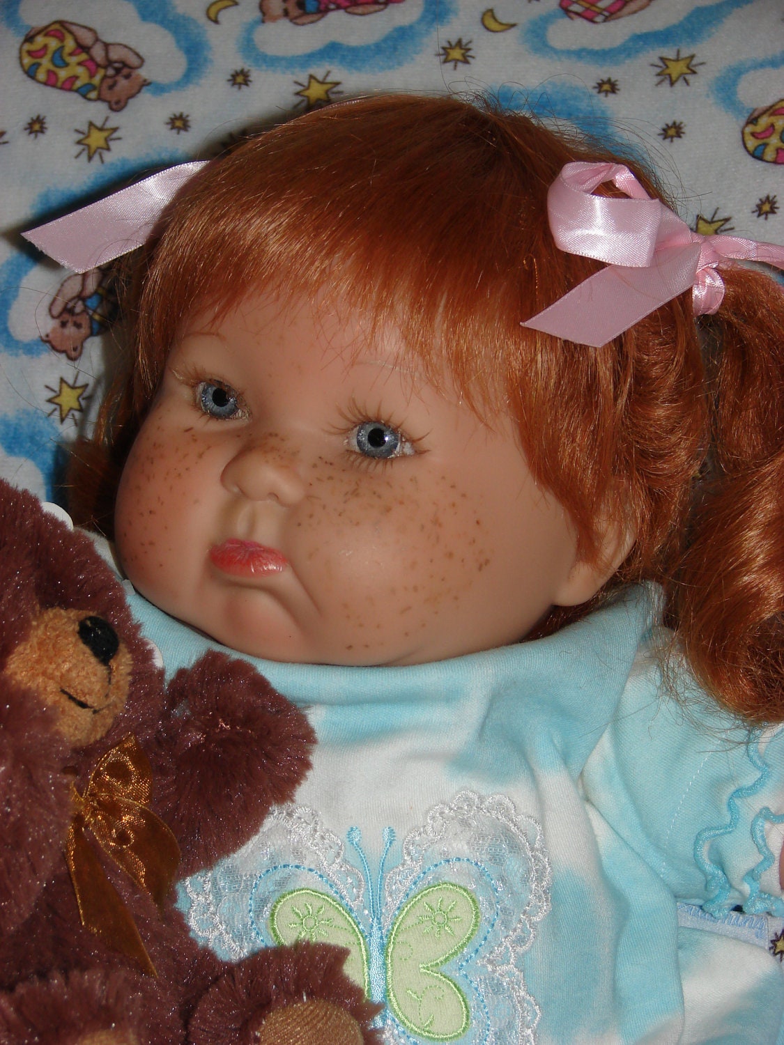 Redhead Berenguer Reborn Toddler Does This face by StarrofTexas2