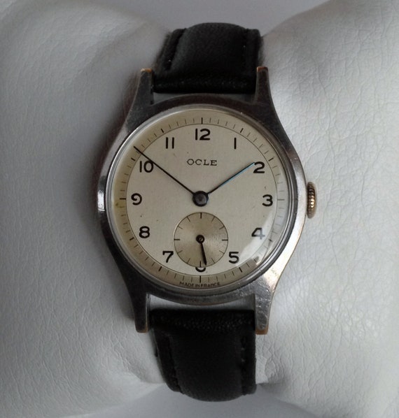Rare Ocle vintage 1940s French manual wind watch in by AboutTimeNI