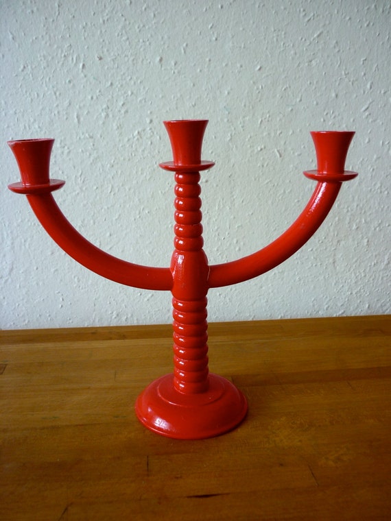 RESERVED Vintage Scandinavian Candle Holder
