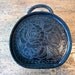 Handmade, Hand Tooled, Hatbox Handbag, One-of-a-kind "Black Rose"