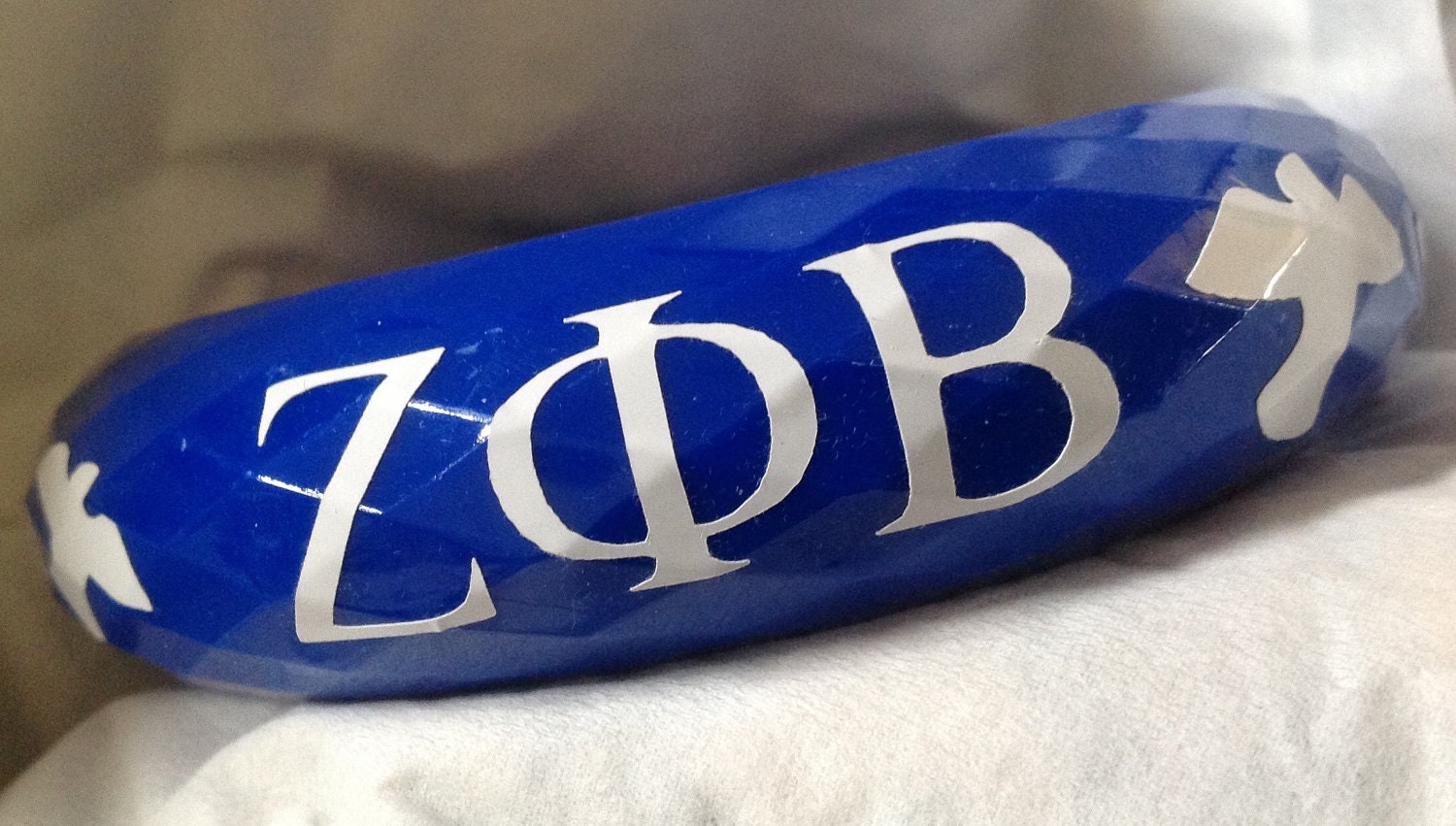 Zeta Phi Beta Z Phi B Blue Bracelet 1920