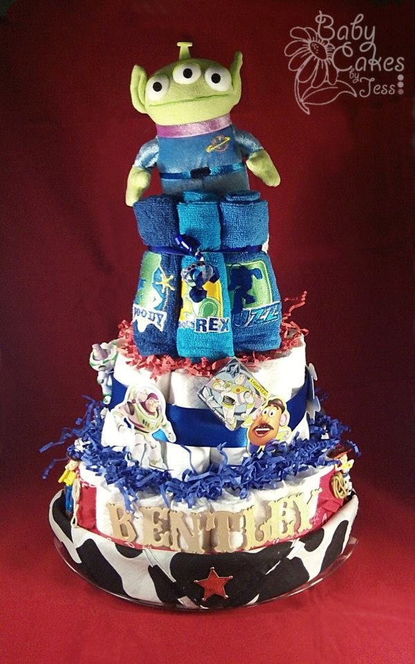 Items similar to Toy Story Diaper Cake on Etsy