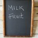Chalkboard Wooden Frame Smaller Size