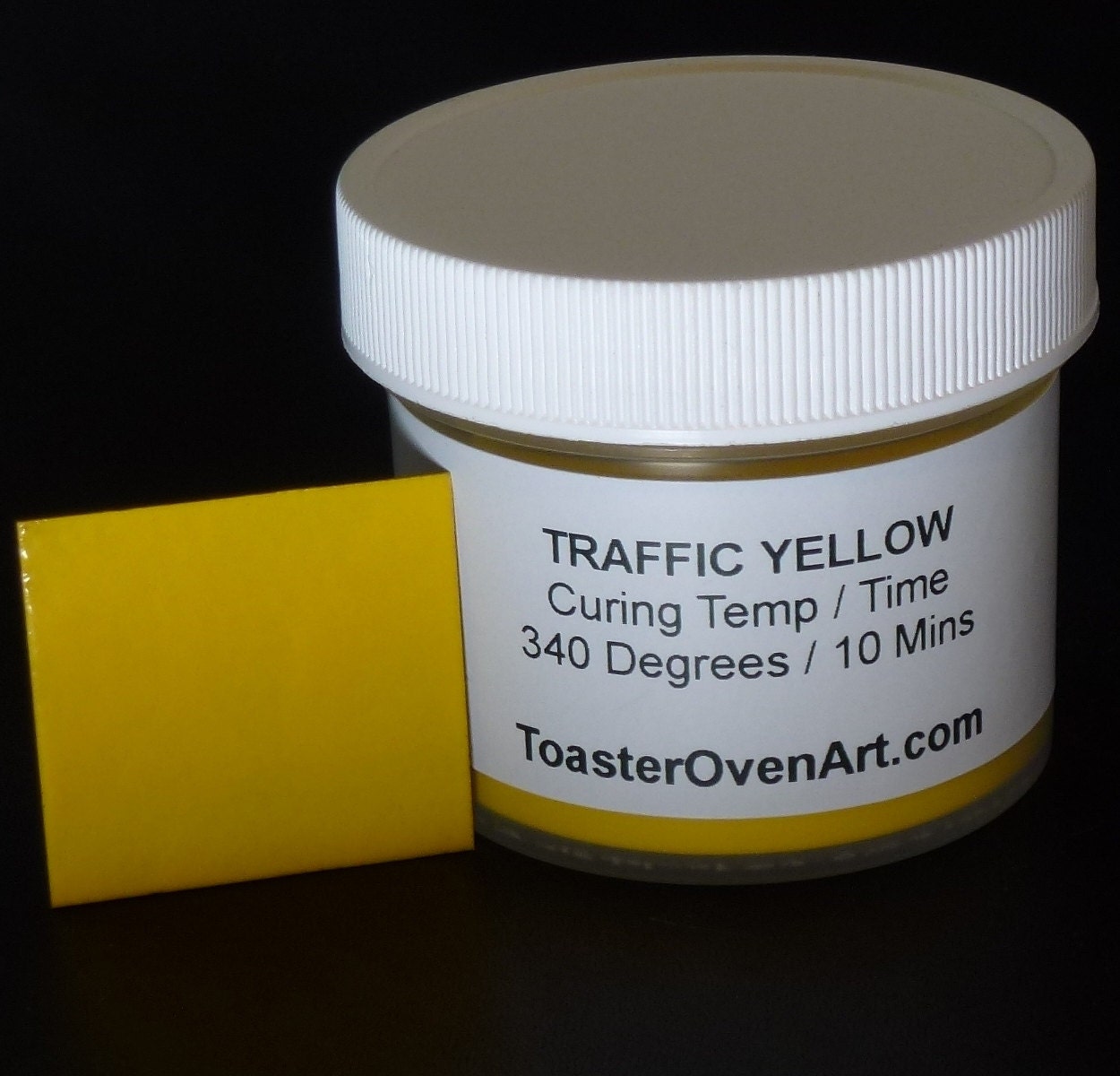 Traffic Yellow Powder Coating